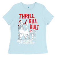 Baby Blue Thrill Kill Kults, Thrill Kill Kults vintage, Thrill Kill Kults art, T Ladies Tee - SnappyArt