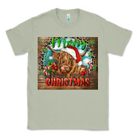 Matcha merry christmas heifer cow Classic Tee - CowGirlArtShop