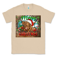 Mushroom merry christmas heifer cow Classic Tee - CowGirlArtShop