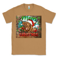 Toasted Coconut merry christmas heifer cow Classic Tee - CowGirlArtShop