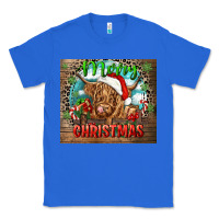 True Royal merry christmas heifer cow Classic Tee - CowGirlArtShop