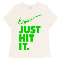 Bone Just Hit It Cannabis Weed Vintage Retro Design for Weed Lover Ladies Tee - SnappyArt