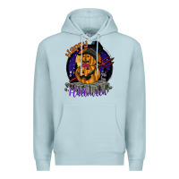 Blue Mist Happy Halloween Premium Hoodie - SublimationCraftShop