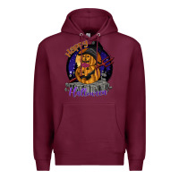 Burgundy Happy Halloween Premium Hoodie - SublimationCraftShop