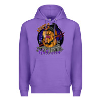 Purple Happy Halloween Premium Hoodie - SublimationCraftShop