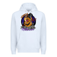White Happy Halloween Premium Hoodie - SublimationCraftShop