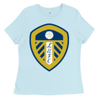 Baby Blue leeds-fc Ladies Tee - SnappyArt