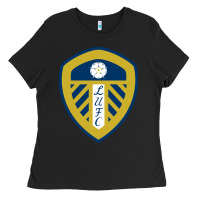 Black leeds-fc Ladies Tee - SnappyArt