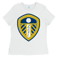 White leeds-fc Ladies Tee - SnappyArt