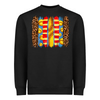 Black softball  brushstrokes Heavyweight Sweatshirt - AdoDesignShop
