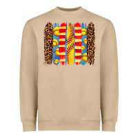 Mushroom softball  brushstrokes Heavyweight Sweatshirt - AdoDesignShop