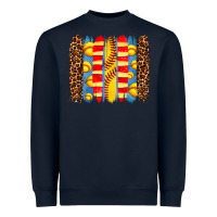 Navy softball  brushstrokes Heavyweight Sweatshirt - AdoDesignShop