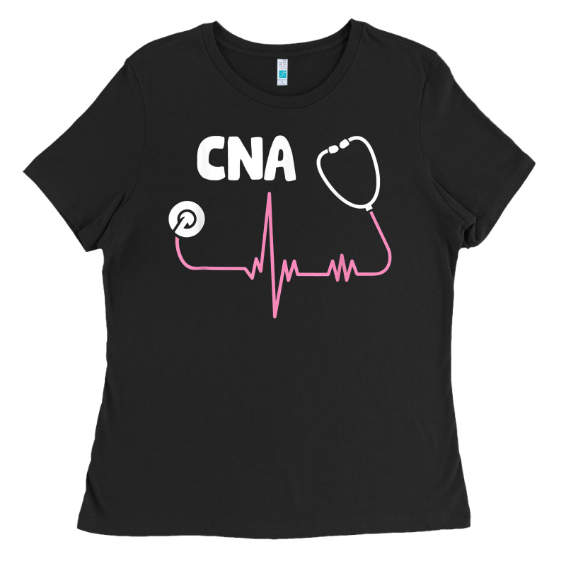 Cna Nurse T Shirt Ladies Tee by SnappyArt | Teevron