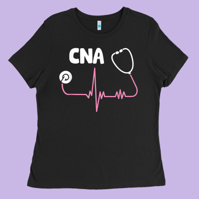 Cna Nurse T Shirt Ladies Tee Designed By Snappyart