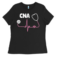 Black cna nurse t shirt Ladies Tee - SnappyArt