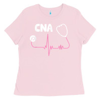 Bubblegum Pink cna nurse t shirt Ladies Tee - SnappyArt