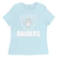 Baby Blue raiders Ladies Tee - SnappyArt