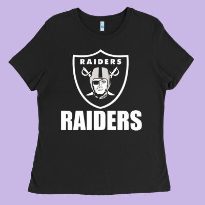 Raiders Ladies Tee Designed By Snappyart