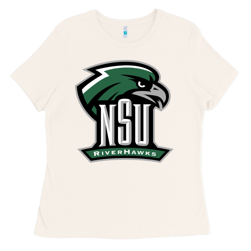 Northeastern State Riverhawks Ladies Tee by SnappyArt | Teevron