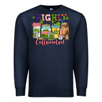 Navy highly caffeinated Premium Sweatshirt - JahusDesignShop
