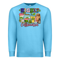 Ocean Blue highly caffeinated Premium Sweatshirt - JahusDesignShop