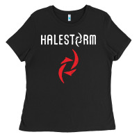 Black halestorm black Ladies Tee - SnappyArt