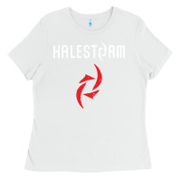 White halestorm black Ladies Tee - SnappyArt
