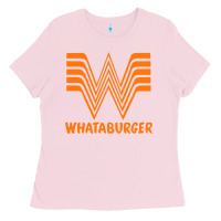 Bubblegum Pink whataburger Ladies Tee - SnappyArt