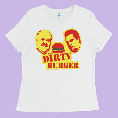 Dirty Burger Ladies Tee Designed By Snappyart
