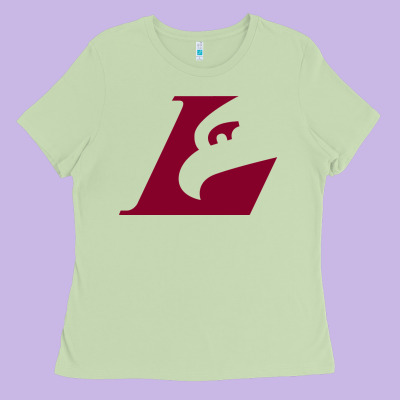 Uw-la Crosse Maroon Ladies Tee Designed By Snappyart