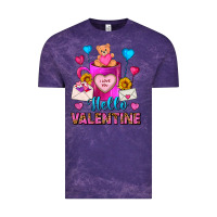 Cloud Purple Hello Valentine Valentine's Day Coffee Mug Vintage Tee - FaDigitalArtStudio