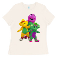 Bone new 755 barney and friends cute Ladies Tee - SnappyArt