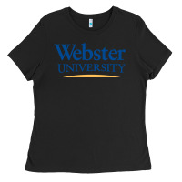 Black webster university Ladies Tee - SnappyArt