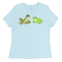 Baby Blue The Princess and the Frog Tiana and Naveen Art Ladies Tee - SnappyArt