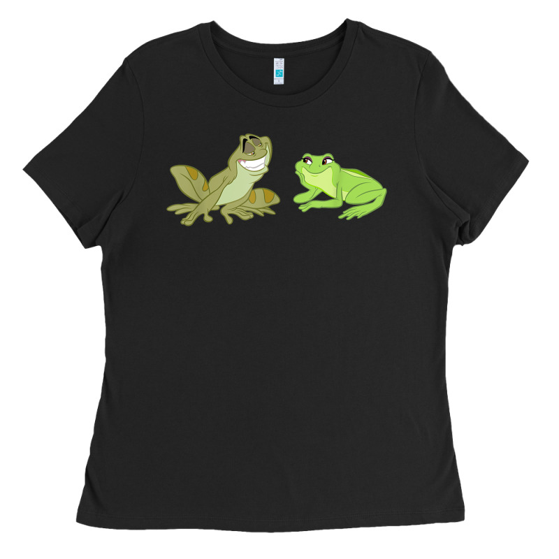 The Princess And The Frog Tiana And Naveen Art Ladies Tee by SnappyArt | Teevron
