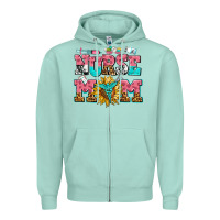 Seafoam nurse mom Zipper Hoodie - AdoDesignShop