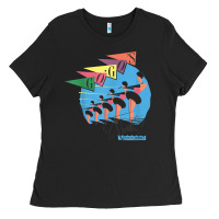 Black the go go's   vacation retro t shirt Ladies Tee - SnappyArt