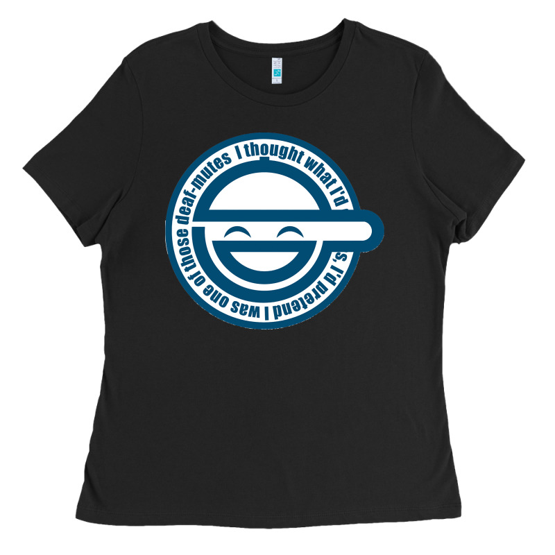 Laughing Man Ghost In The Shell Classic Ladies Tee by SnappyArt | Teevron