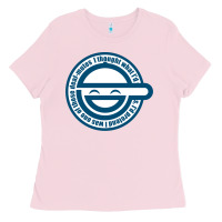 Bubblegum Pink Laughing Man GHOST IN THE SHELL Classic Ladies Tee - SnappyArt
