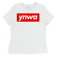 White ynwa Ladies Tee - SnappyArt