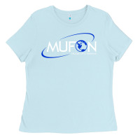 Baby Blue design mufon mutual ufo network hdb gift for men a Ladies Tee - SnappyArt