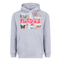 Heather Grey ella es mama Heavyweight Hoodie - JahusDesignShop