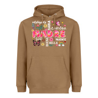 Toasted Coconut ella es mama Heavyweight Hoodie - JahusDesignShop