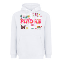 White ella es mama Heavyweight Hoodie - JahusDesignShop