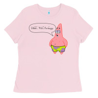 Bubblegum Pink Patrick Classic Ladies Tee - SnappyArt