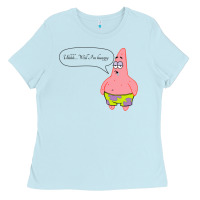 Baby Blue Patrick Classic Ladies Tee - SnappyArt