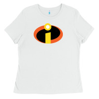 White incredibles Ladies Tee - SnappyArt