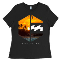 Black billabong Ladies Tee - SnappyArt