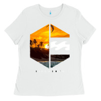 White billabong Ladies Tee - SnappyArt