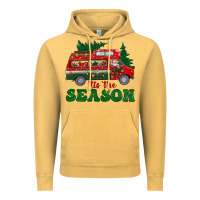 Vintage Mustard christmas 'tis the season Vintage Hoodie - BundleAndBundleShop